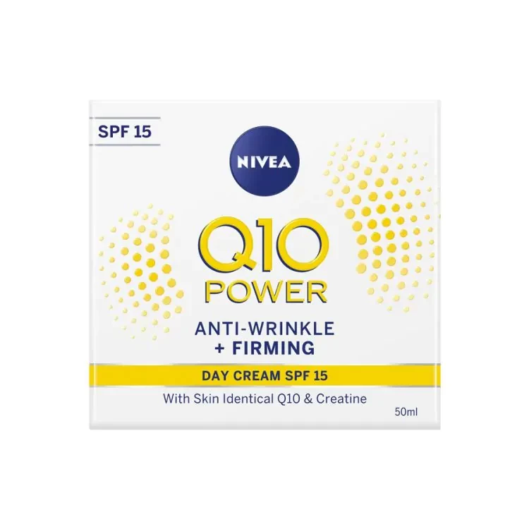 Nivea Q10 Power Anti-Wrinkle+Firming Day Cream SPF15 - 50ml